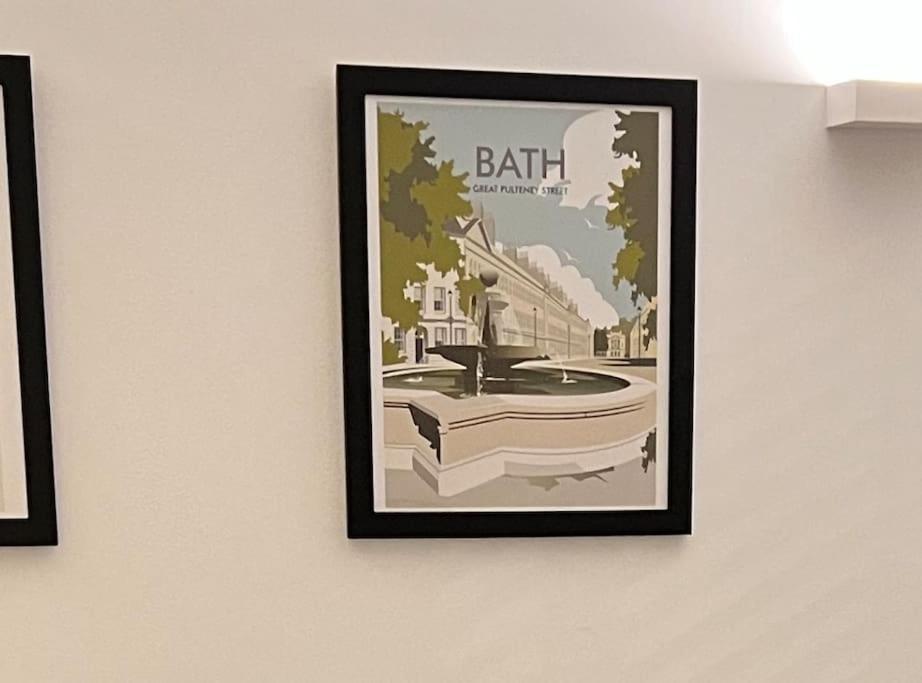 ***Spotless, Bright 1 Double Bed Apartment*** Bath Bagian luar foto